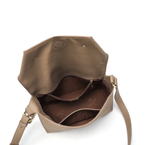 Puzzle Shoulder Bag - Grey